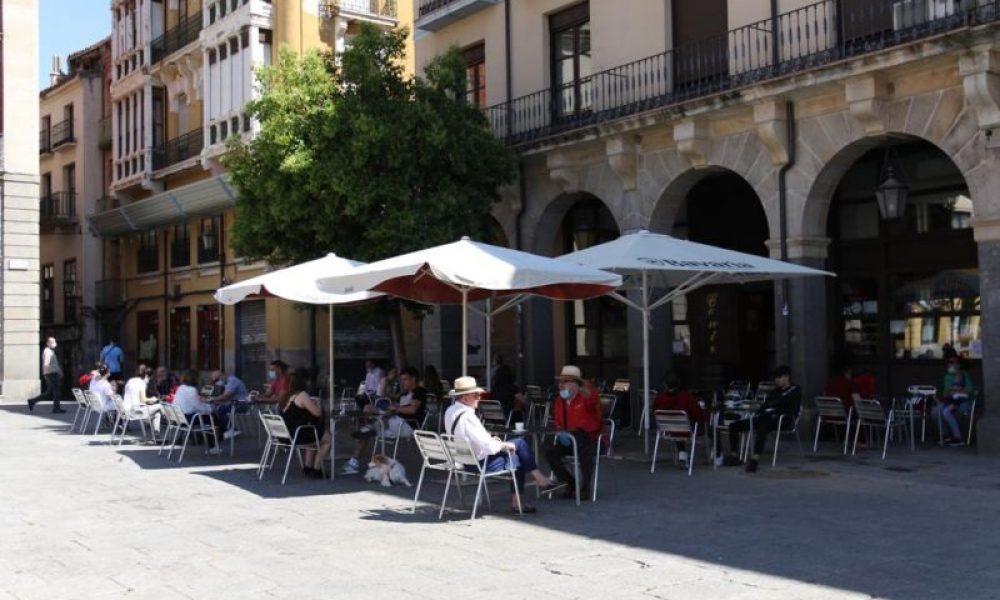 Terraza plaza mayor Zamora