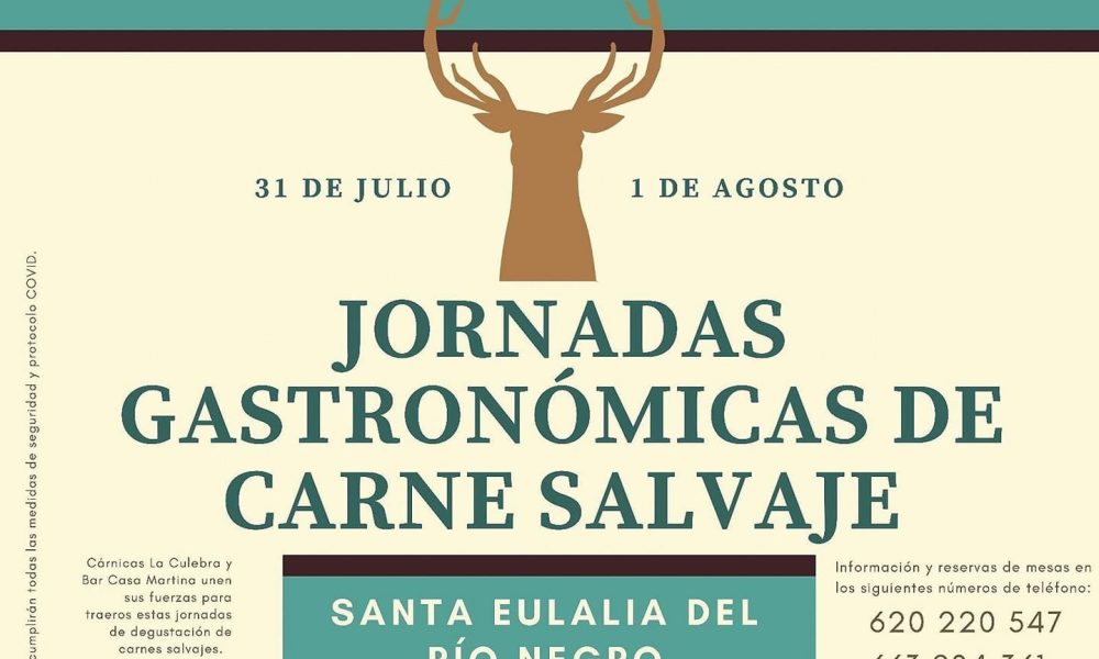 Jornadas Gastronómicas de carne salvaje