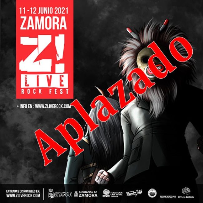 El festival Z-Live 2021 aplazado una vez más.