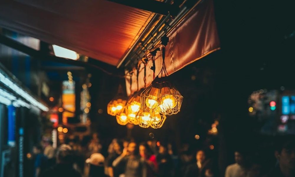 Interior de un bar