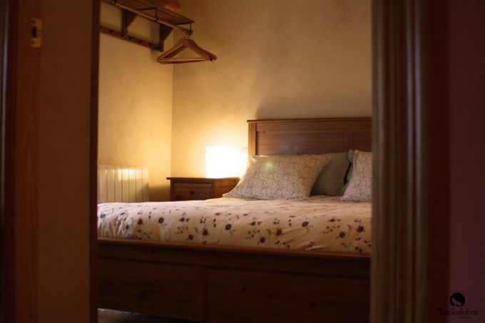 Casa Rural Tozoloslobos dormitorio